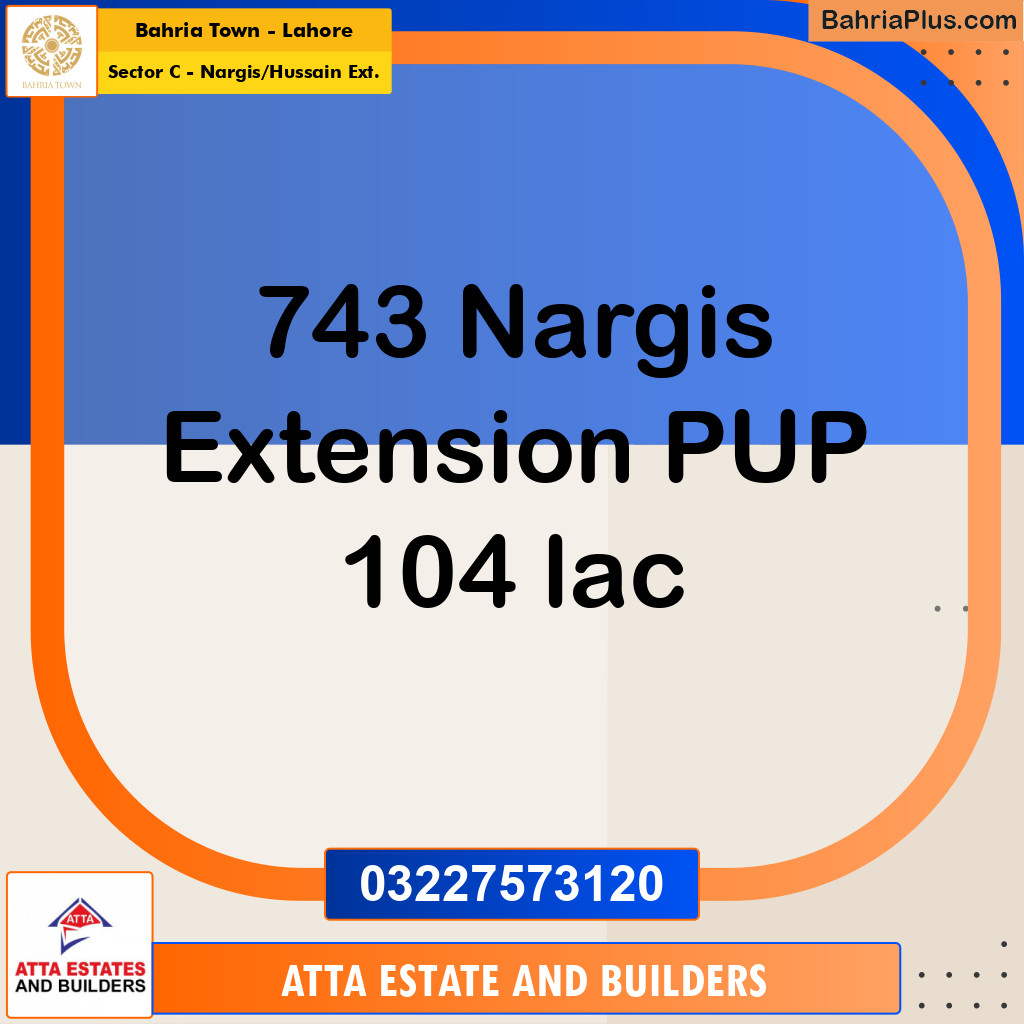 10 Marla Residential Plot for Sale in Sector C - Nargis/Hussain Ext. -  Bahria Town, Lahore - (BP-329961)