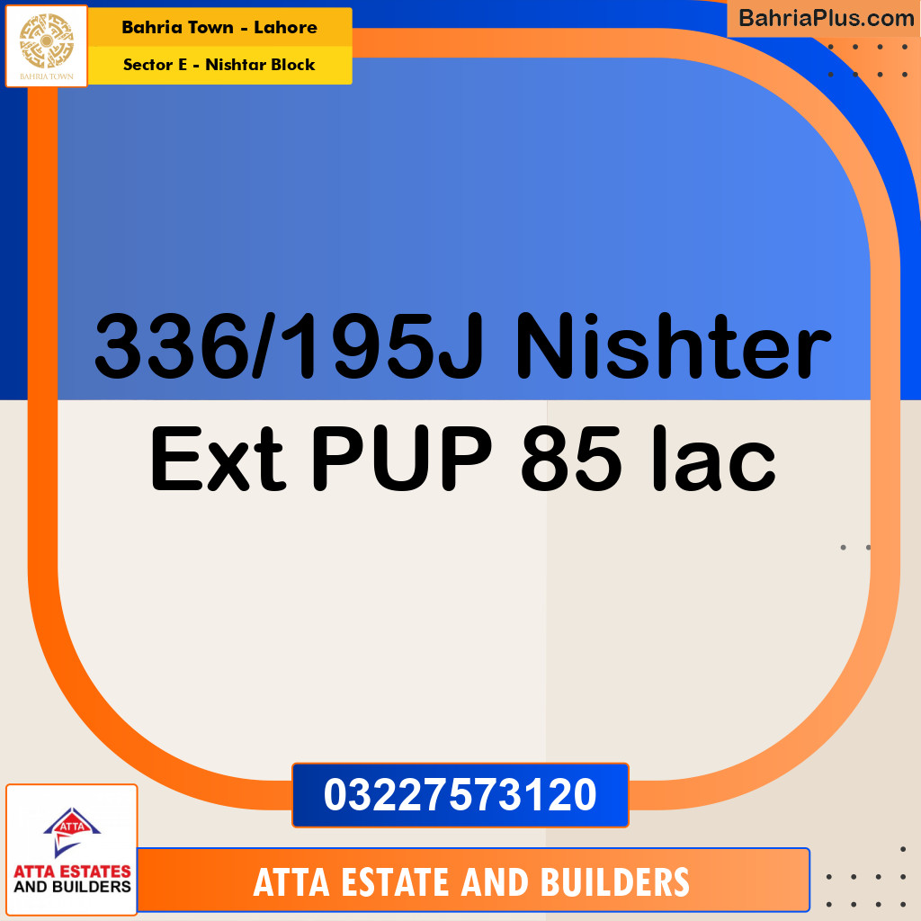 5 Marla Residential Plot for Sale in Sector E - Nishtar Block -  Bahria Town, Lahore - (BP-330215)