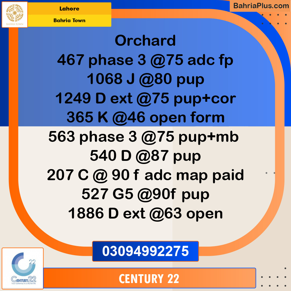 10 Marla Residential Plot for Sale in Bahria Town, Lahore - (BP-330700)