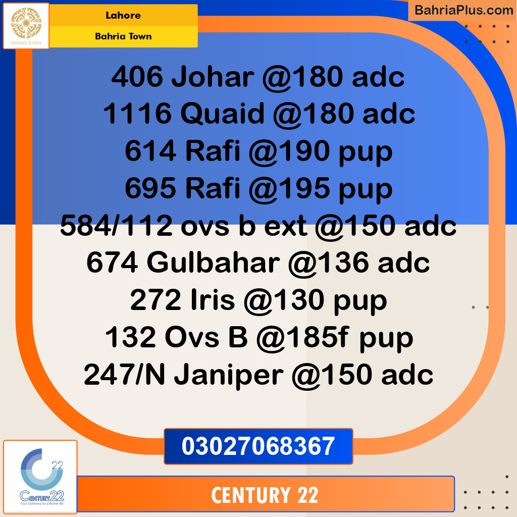 Residential Plot for Sale in Bahria Town, Lahore - (BP-330817)