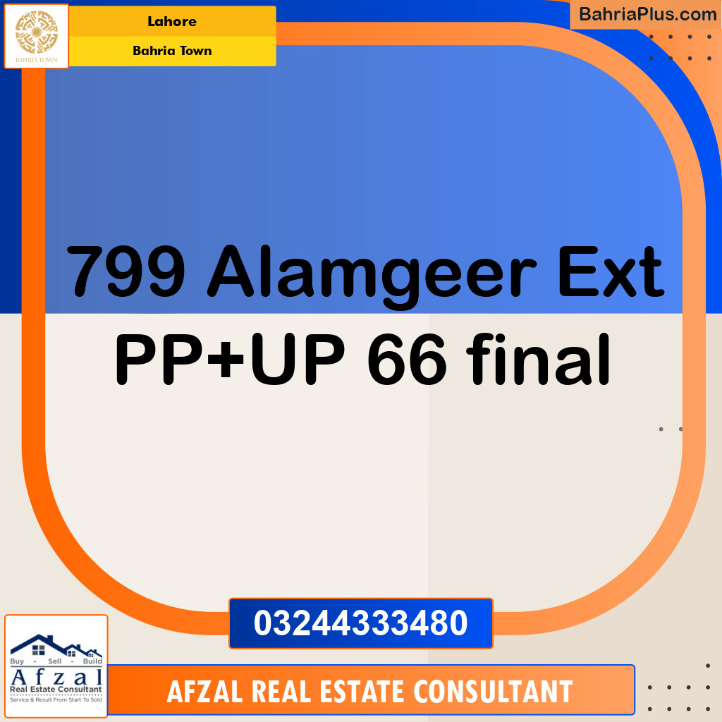 Residential Plot for Sale in Bahria Town, Lahore - (BP-330974)