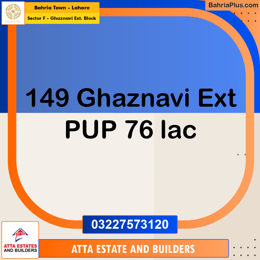 5 Marla Residential Plot for Sale in Sector F - Ghaznavi Ext. Block -  Bahria Town, Lahore - (BP-331565)