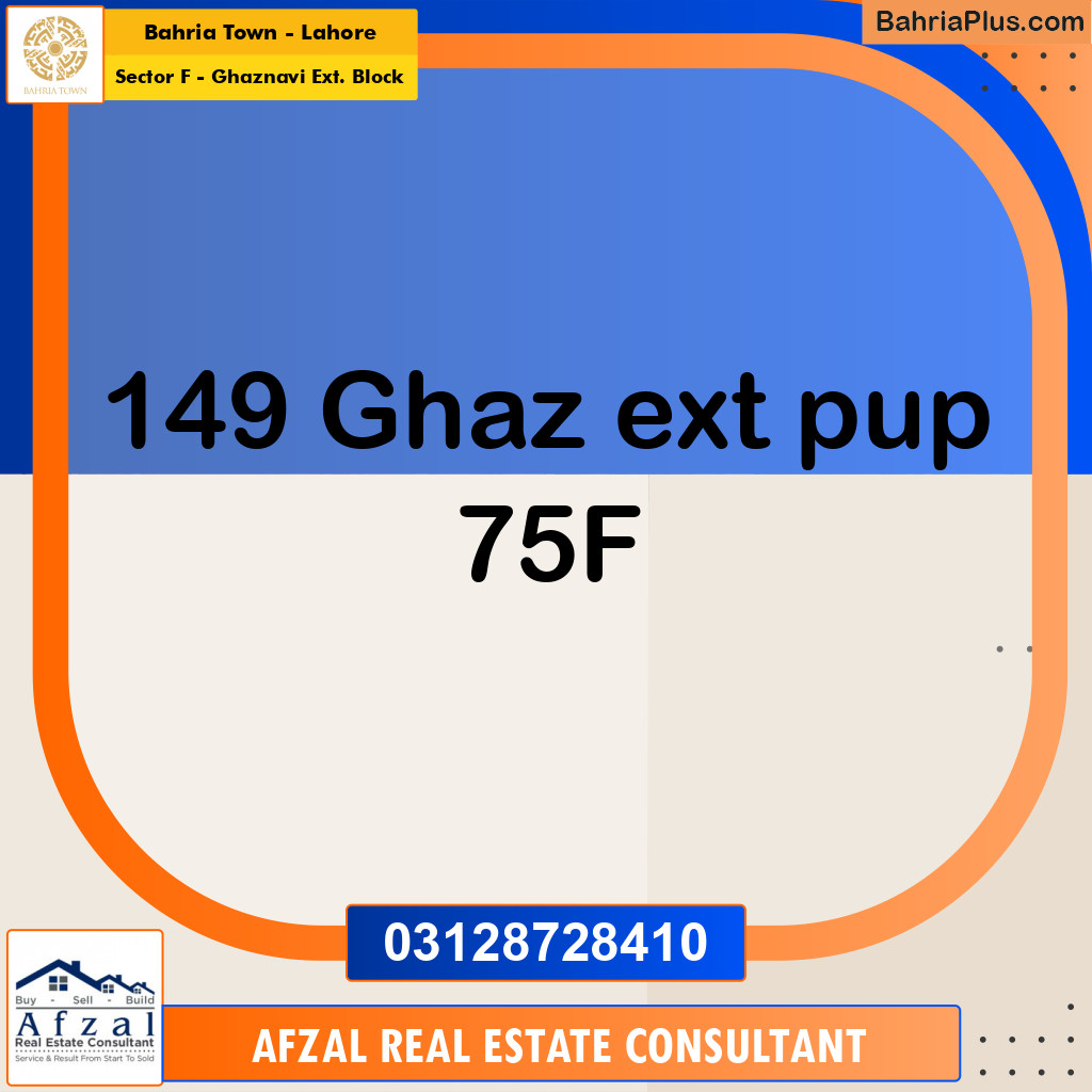 5 Marla Residential Plot for Sale in Sector F - Ghaznavi Ext. Block -  Bahria Town, Lahore - (BP-332247)