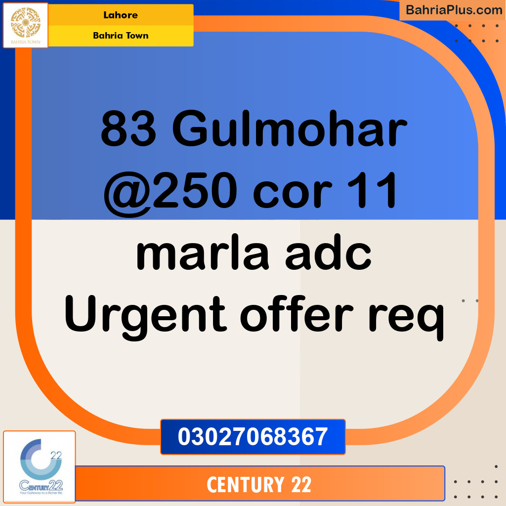 Residential Plot for Sale in Bahria Town, Lahore - (BP-332482)