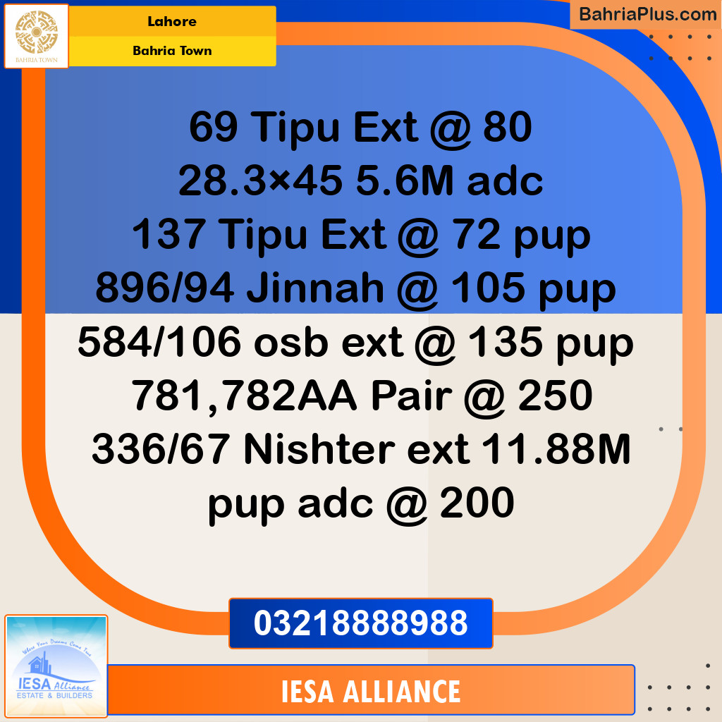 5 Marla Residential Plot for Sale in Bahria Town, Lahore - (BP-332565)