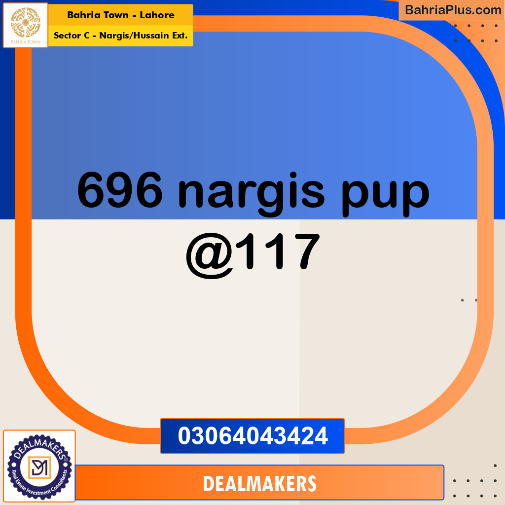 10 Marla Residential Plot for Sale in Sector C - Nargis/Hussain Ext. -  Bahria Town, Lahore - (BP-333662)