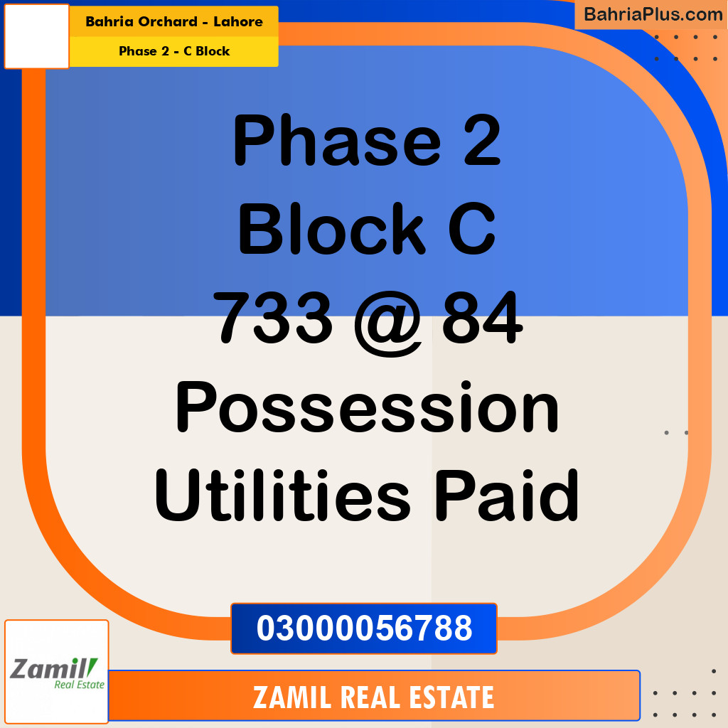 8 Marla Residential Plot for Sale in Phase 2 - C Block -  Bahria Orchard, Lahore - (BP-334056)