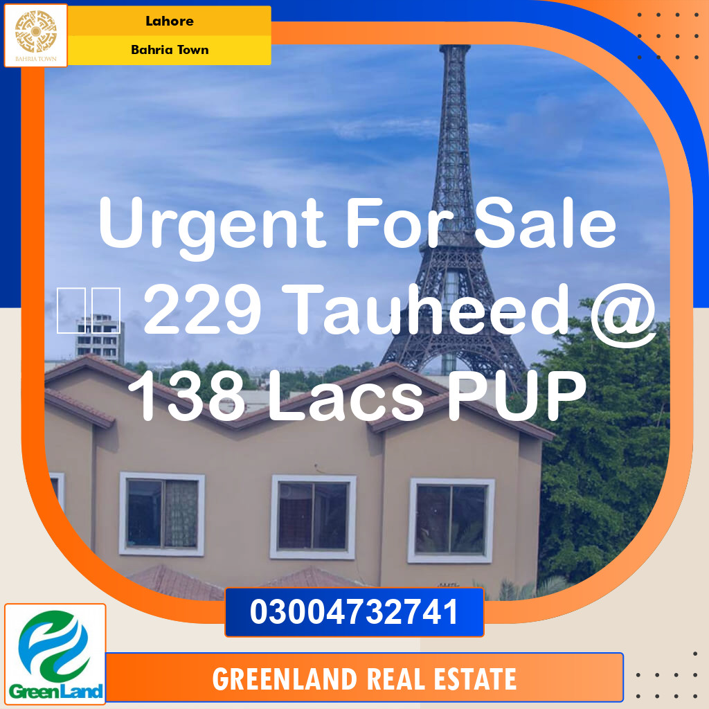 10 Marla Residential Plot for Sale in Bahria Town, Lahore - (BP-334091)