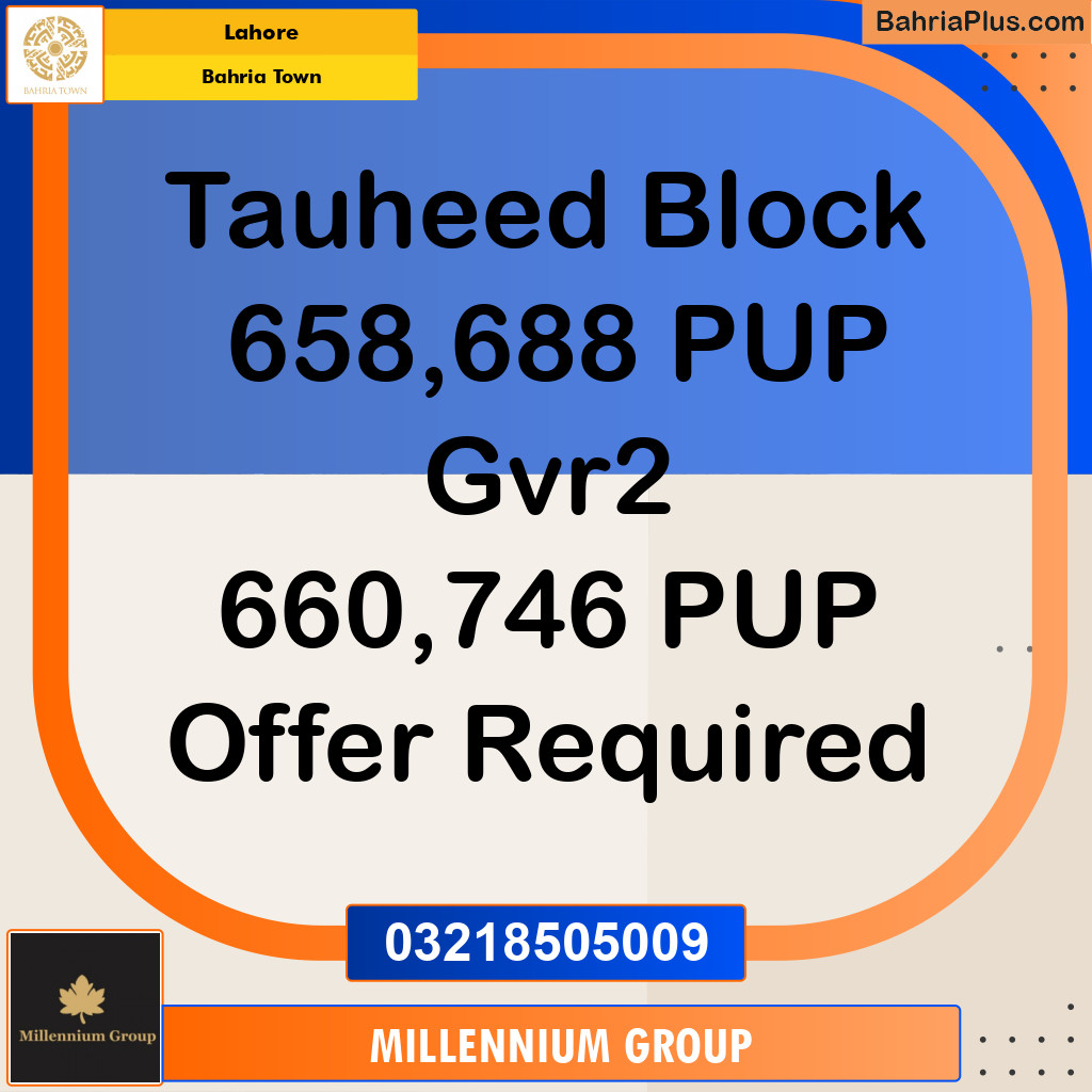 Residential Plot for Sale in Bahria Town, Lahore - (BP-334402)