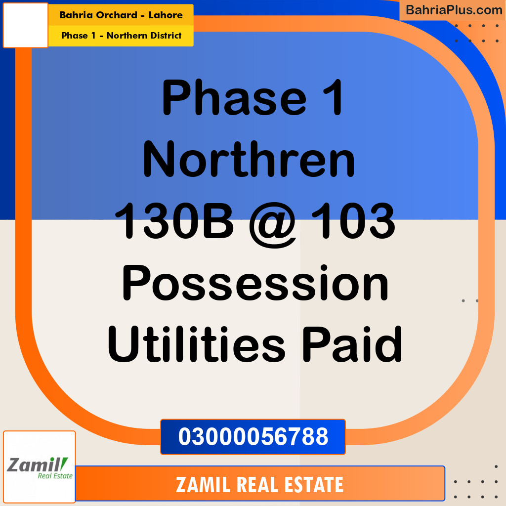 10 Marla Residential Plot for Sale in Phase 1 - Northern District -  Bahria Orchard, Lahore - (BP-334503)