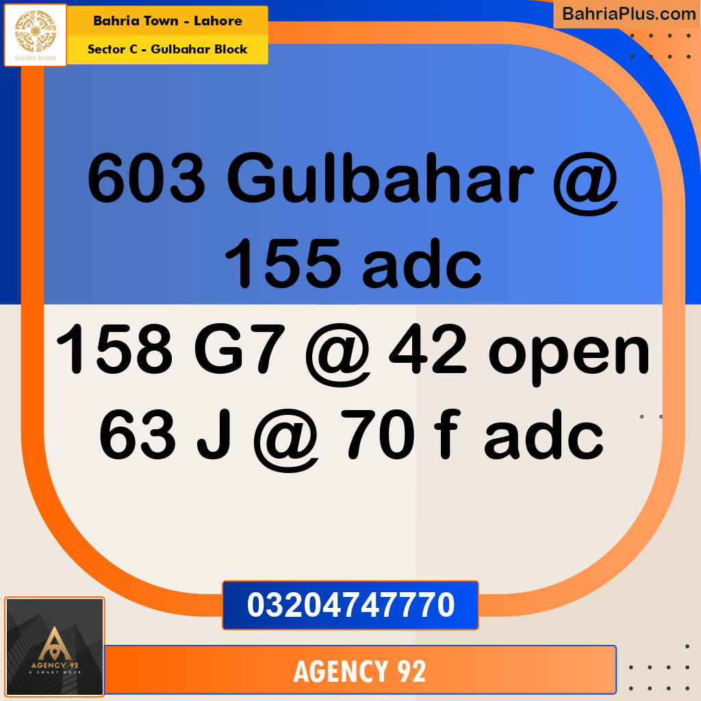 10 Marla Residential Plot for Sale in Sector C - Gulbahar Block -  Bahria Town, Lahore - (BP-334986)