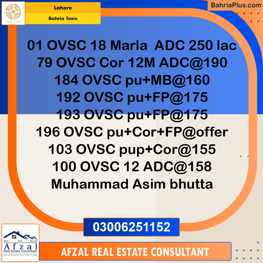 10 Marla Residential Plot for Sale in Bahria Town, Lahore - (BP-335524)