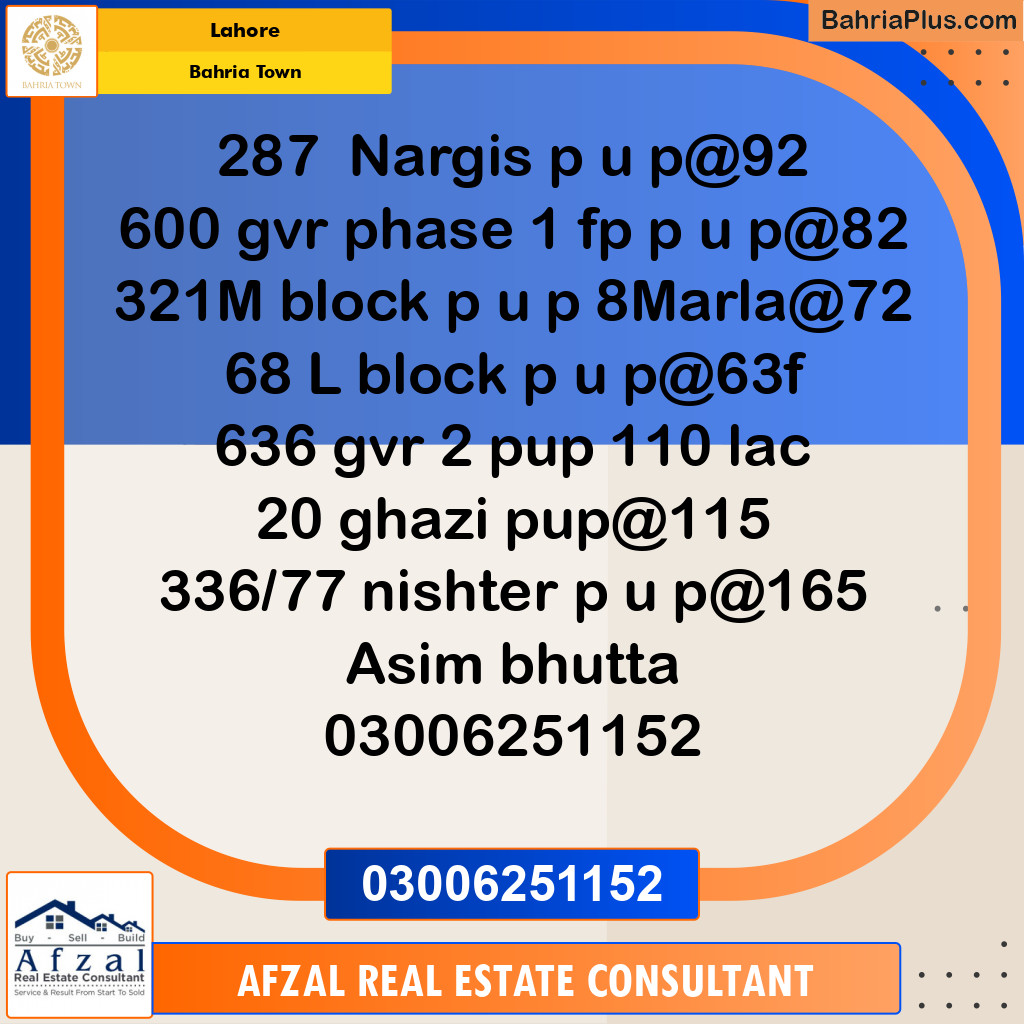 10 Marla Residential Plot for Sale in Bahria Town, Lahore - (BP-335532)