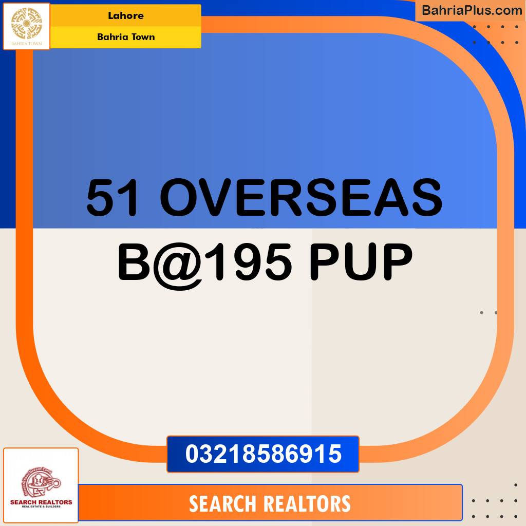 Residential Plot for Sale in Bahria Town, Lahore - (BP-335654)