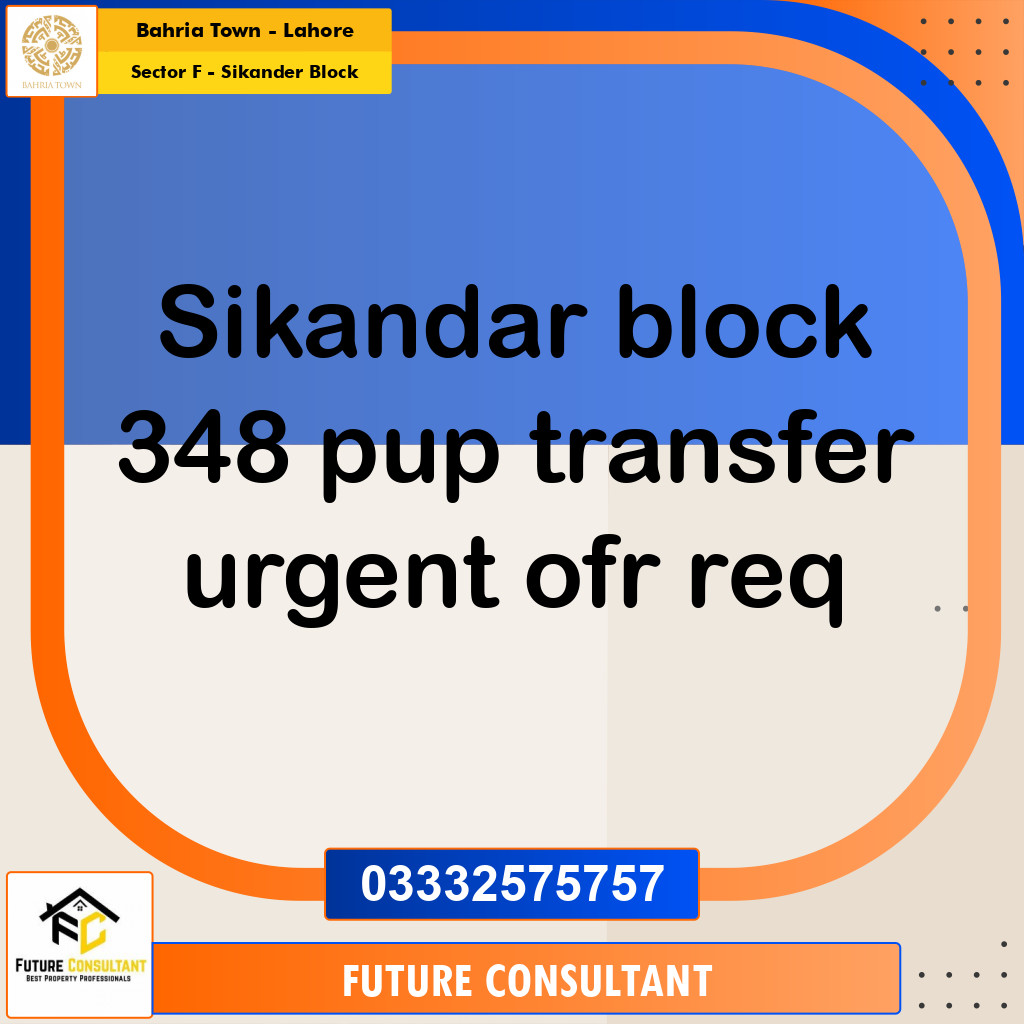 10 Marla Residential Plot for Sale in Sector F - Sikander Block -  Bahria Town, Lahore - (BP-336157)