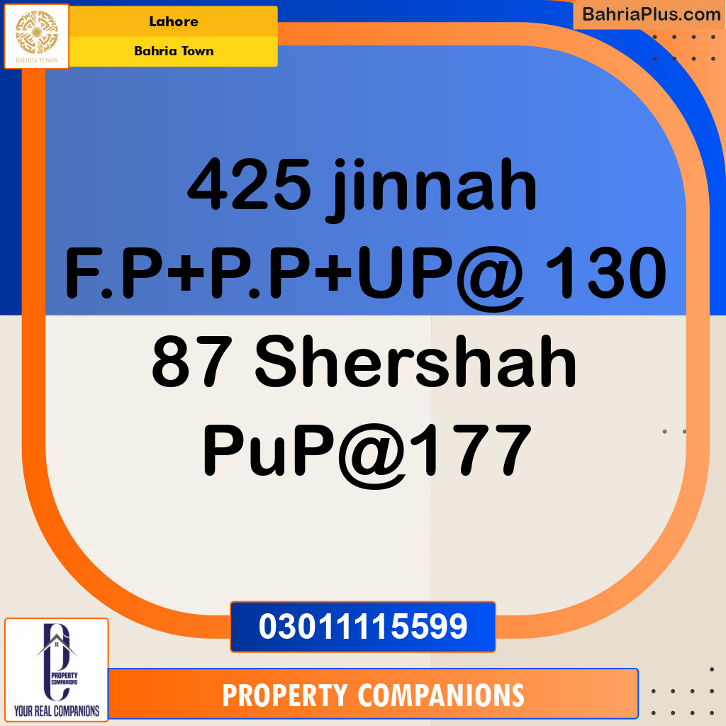 Residential Plot for Sale in Bahria Town, Lahore - (BP-336616)