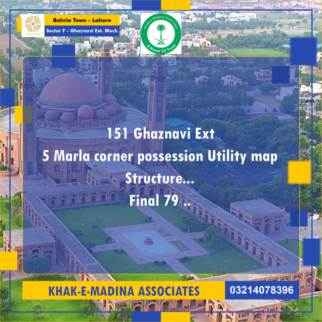 5 Marla Residential Plot for Sale in Sector F - Ghaznavi Ext. Block -  Bahria Town, Lahore - (BP-336730)