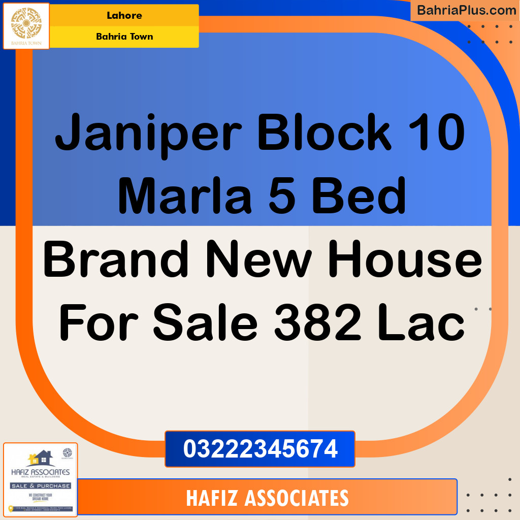 Residential House for Sale in Bahria Town, Lahore - (BP-337319)