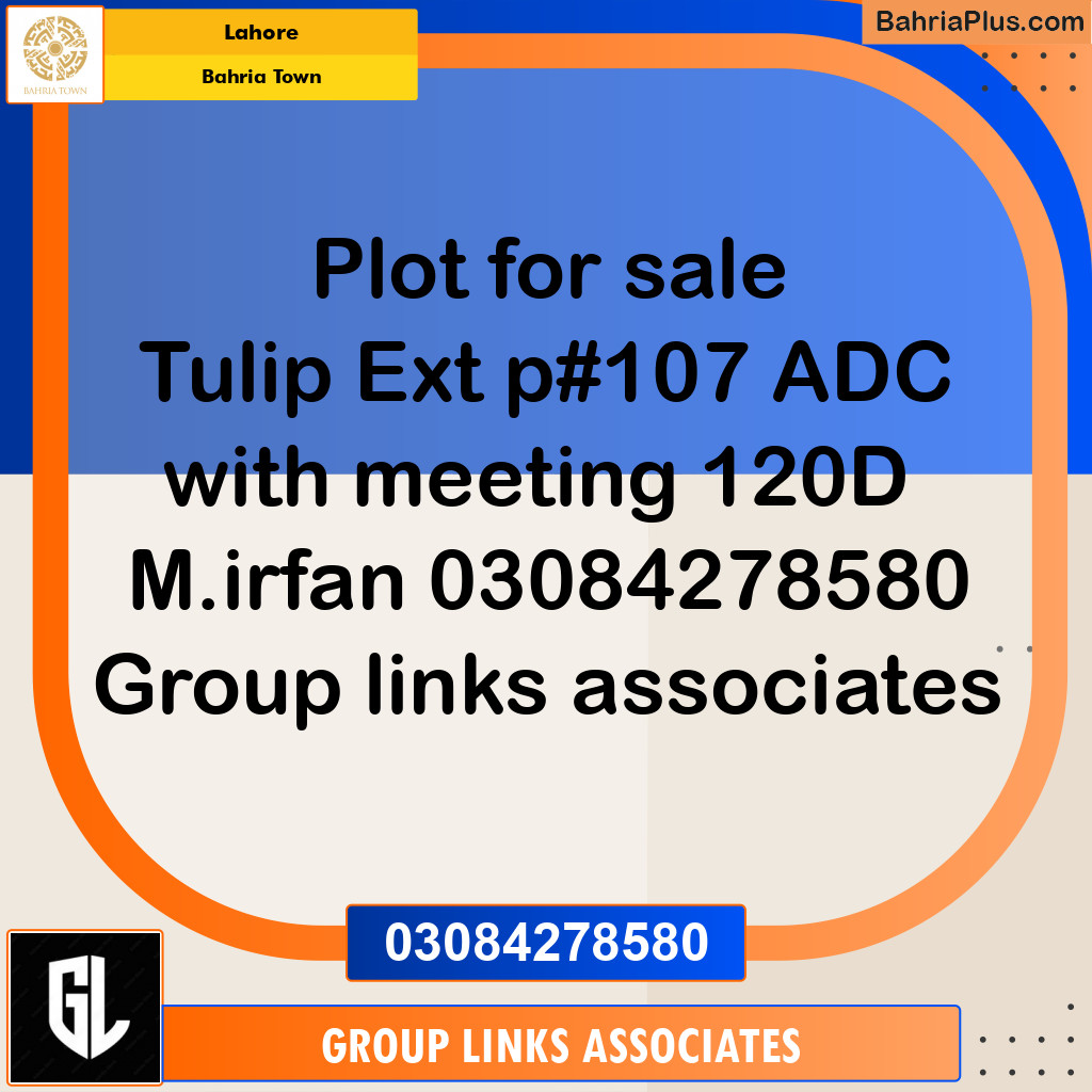 Residential Plot for Sale in Bahria Town, Lahore - (BP-347534)