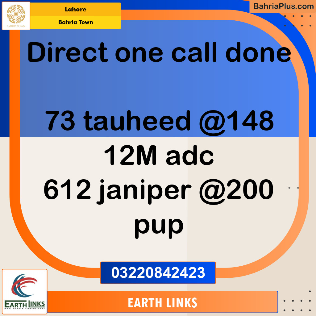 Residential Plot for Sale in Bahria Town, Lahore - (BP-348117)