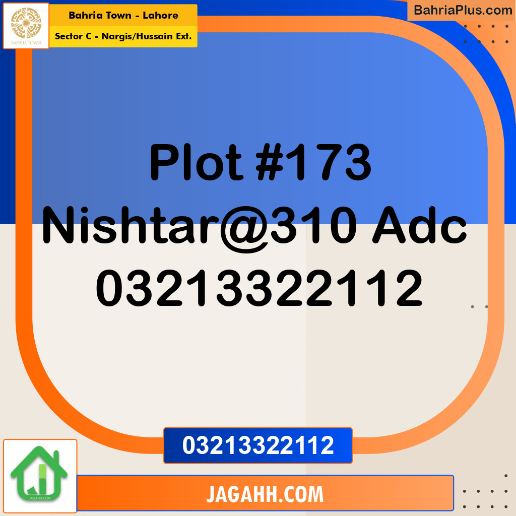 Residential Plot for Sale in Sector C - Nargis/Hussain Ext. -  Bahria Town, Lahore - (BP-348172)