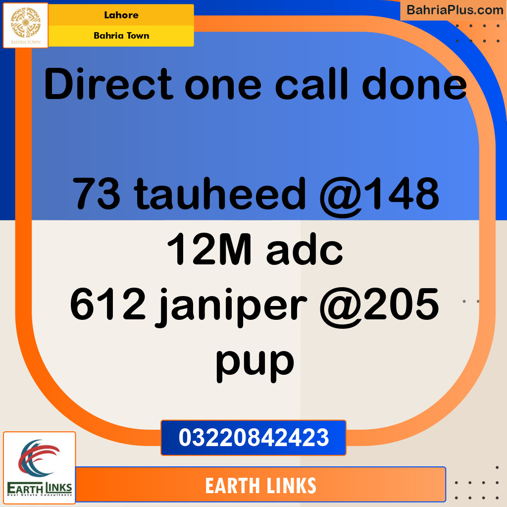 Residential Plot for Sale in Bahria Town, Lahore - (BP-348298)