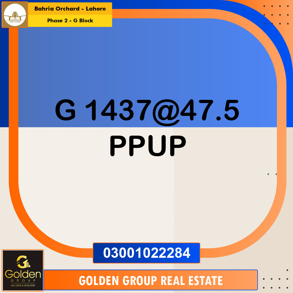 5 Marla Residential Plot for Sale in Phase 2 - G Block -  Bahria Orchard, Lahore - (BP-348929)