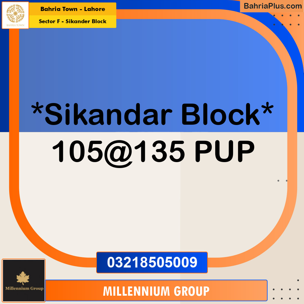 11 Marla Residential Plot for Sale in Sector F - Sikander Block -  Bahria Town, Lahore - (BP-348954)