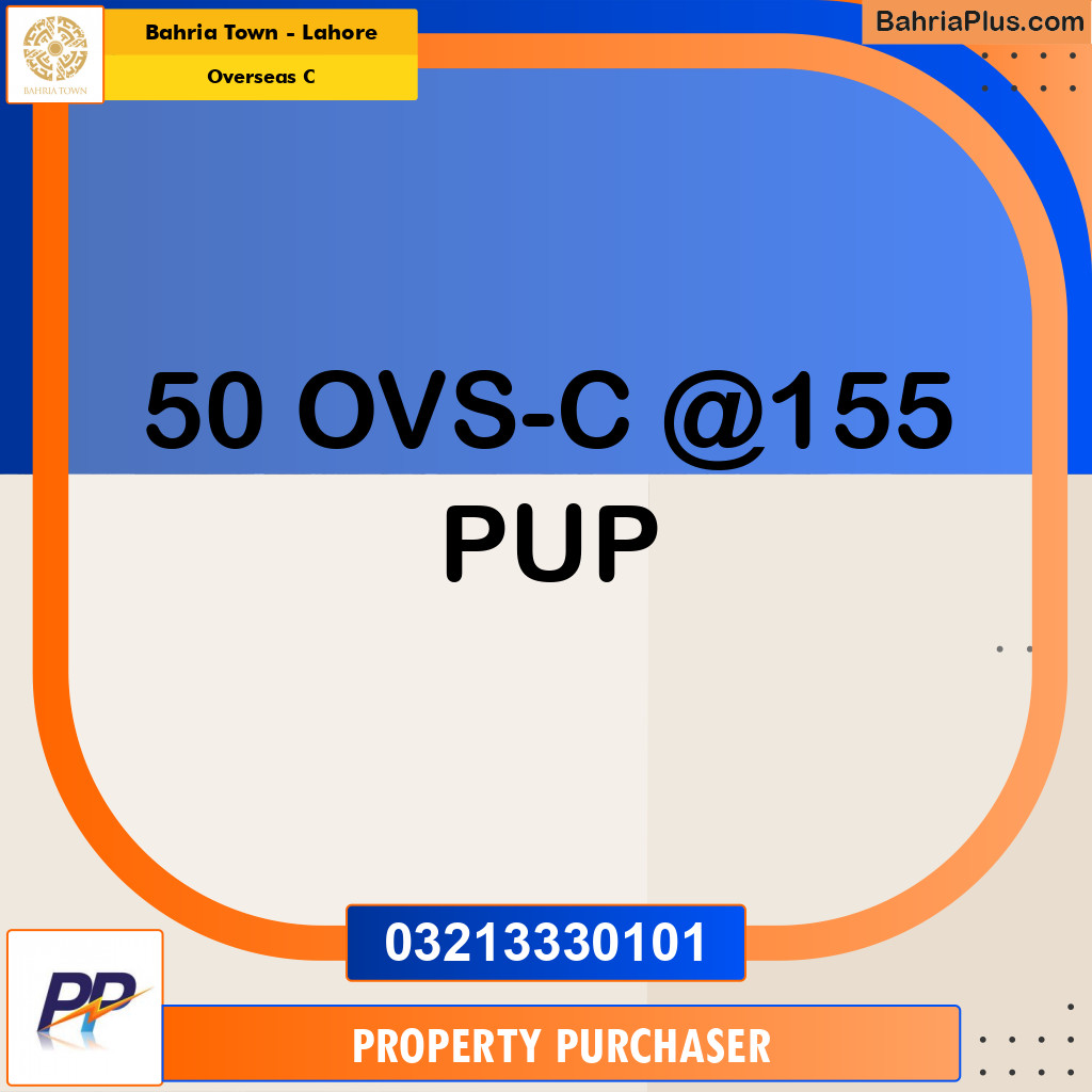 10 Marla Residential Plot for Sale in Overseas C -  Bahria Town, Lahore - (BP-349264)