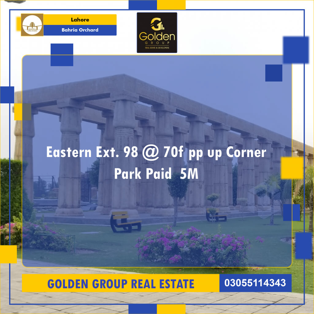 5 Marla Residential Plot for Sale in Bahria Orchard, Lahore - (BP-349809)