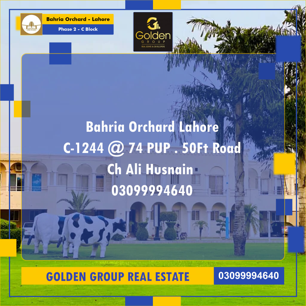 5 Marla Residential Plot for Sale in Phase 2 - C Block -  Bahria Orchard, Lahore - (BP-350563)
