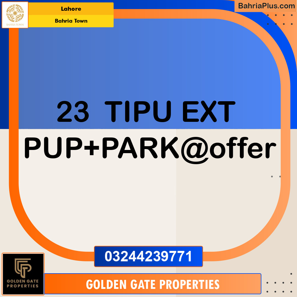 Residential Plot for Sale in Bahria Town, Lahore - (BP-351114)