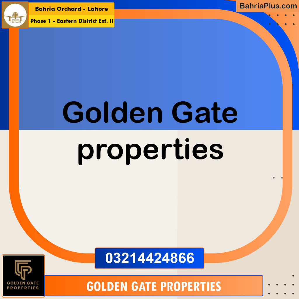 5 Marla Residential Plot for Sale in Phase 1 - Eastern District Ext. II -  Bahria Orchard, Lahore - (BP-351980)