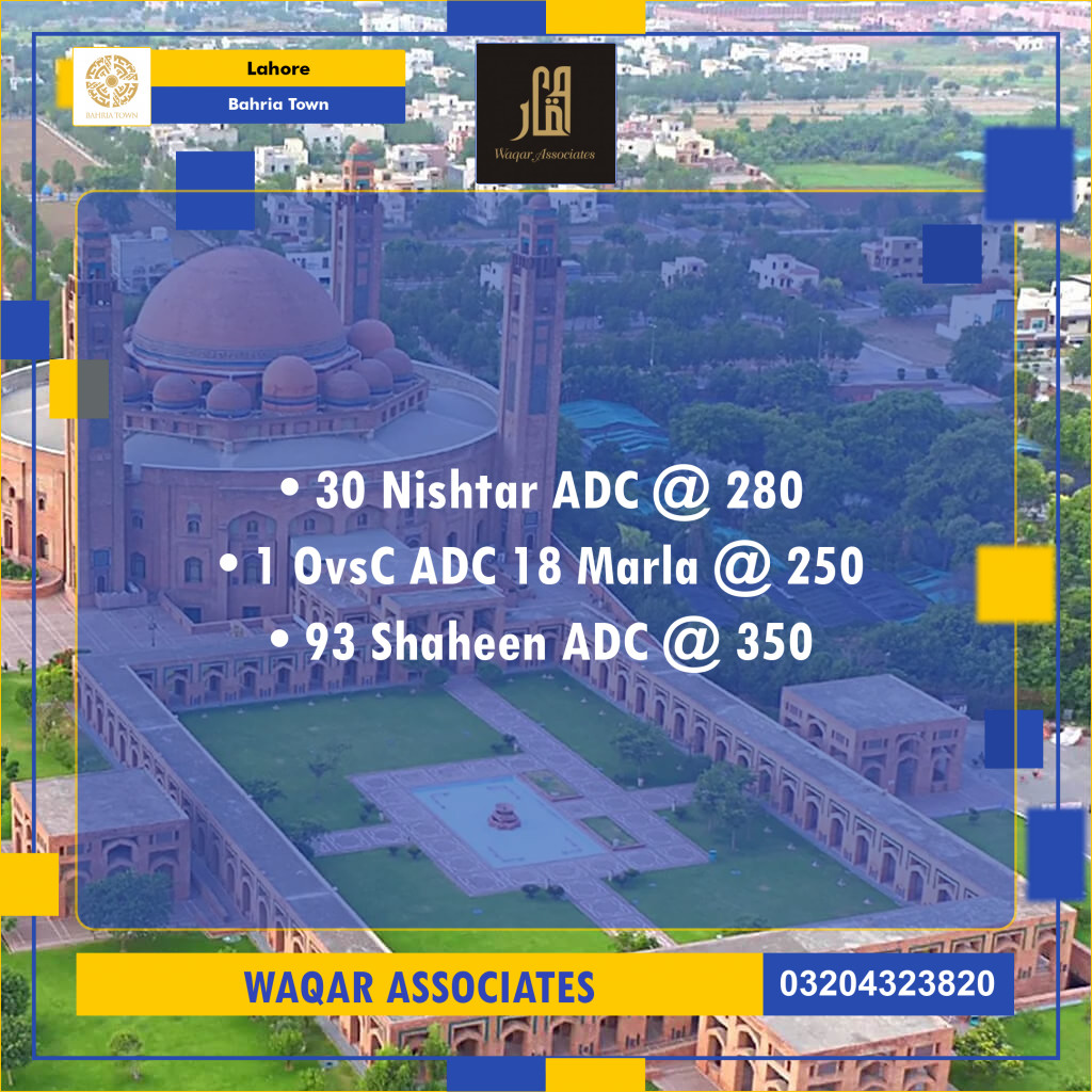 1 Kanal Residential Plot for Sale in Bahria Town, Lahore - (BP-352129)