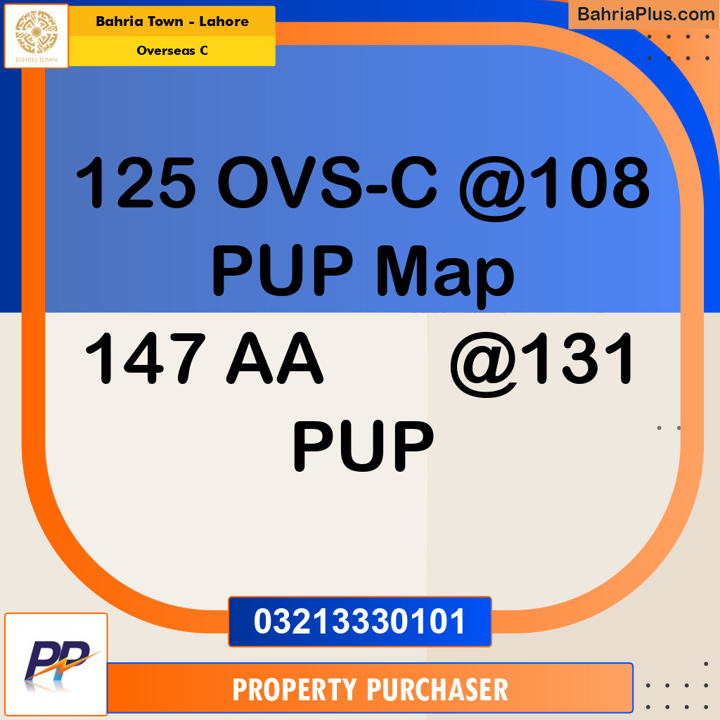 5 Marla Residential Plot for Sale in Overseas C -  Bahria Town, Lahore - (BP-352626)