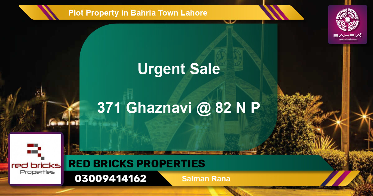 Residential Plot for Sale in Bahria Town, Lahore - (BP-35302)
