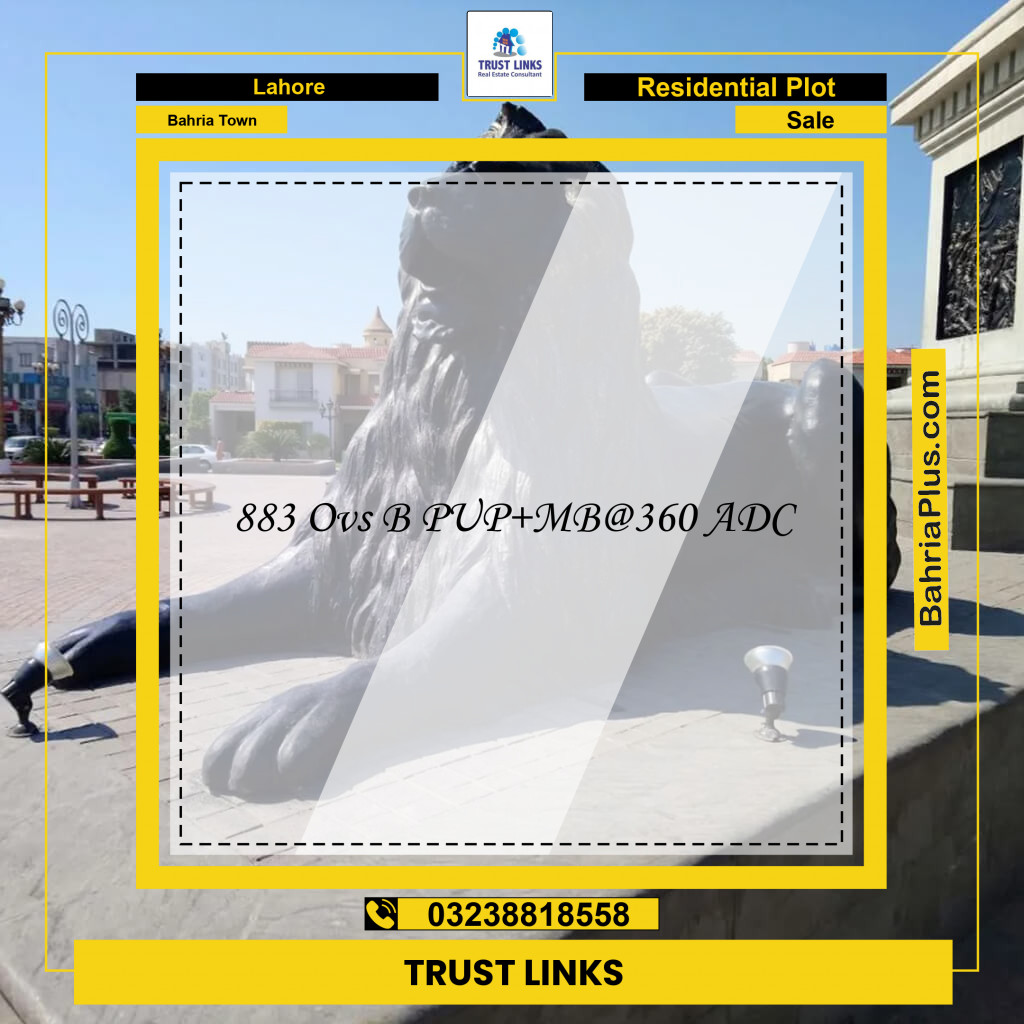 Residential Plot for Sale in Bahria Town, Lahore - (BP-353232)