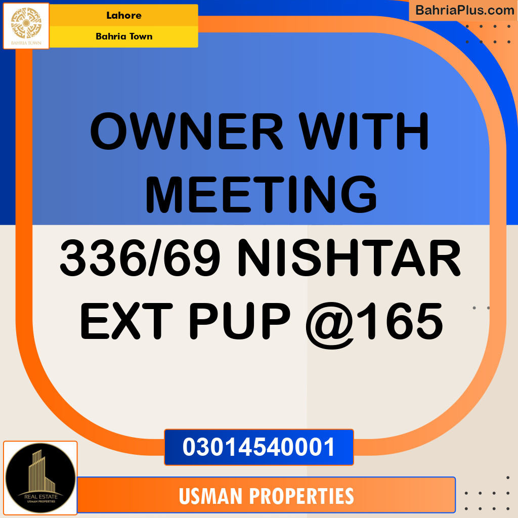 Residential Plot for Sale in Bahria Town, Lahore - (BP-353695)