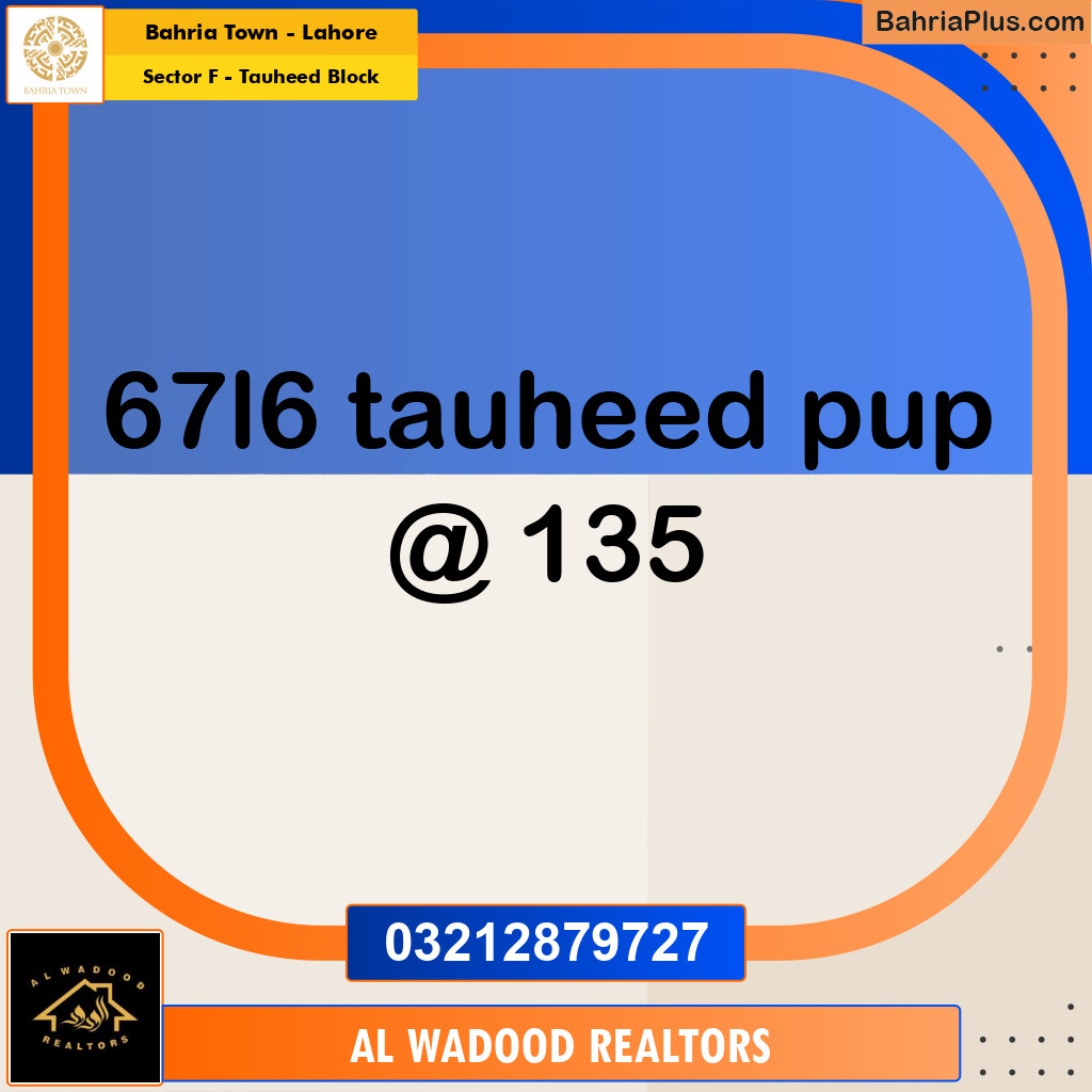 10 Marla Residential Plot for Sale in Sector F - Tauheed Block -  Bahria Town, Lahore - (BP-354695)