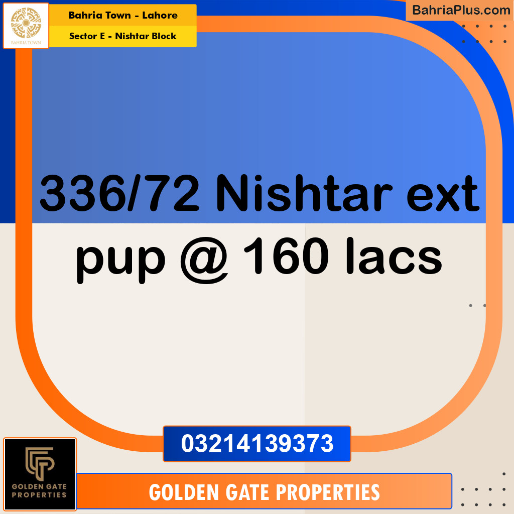 10 Marla Residential Plot for Sale in Sector E - Nishtar Block -  Bahria Town, Lahore - (BP-355082)