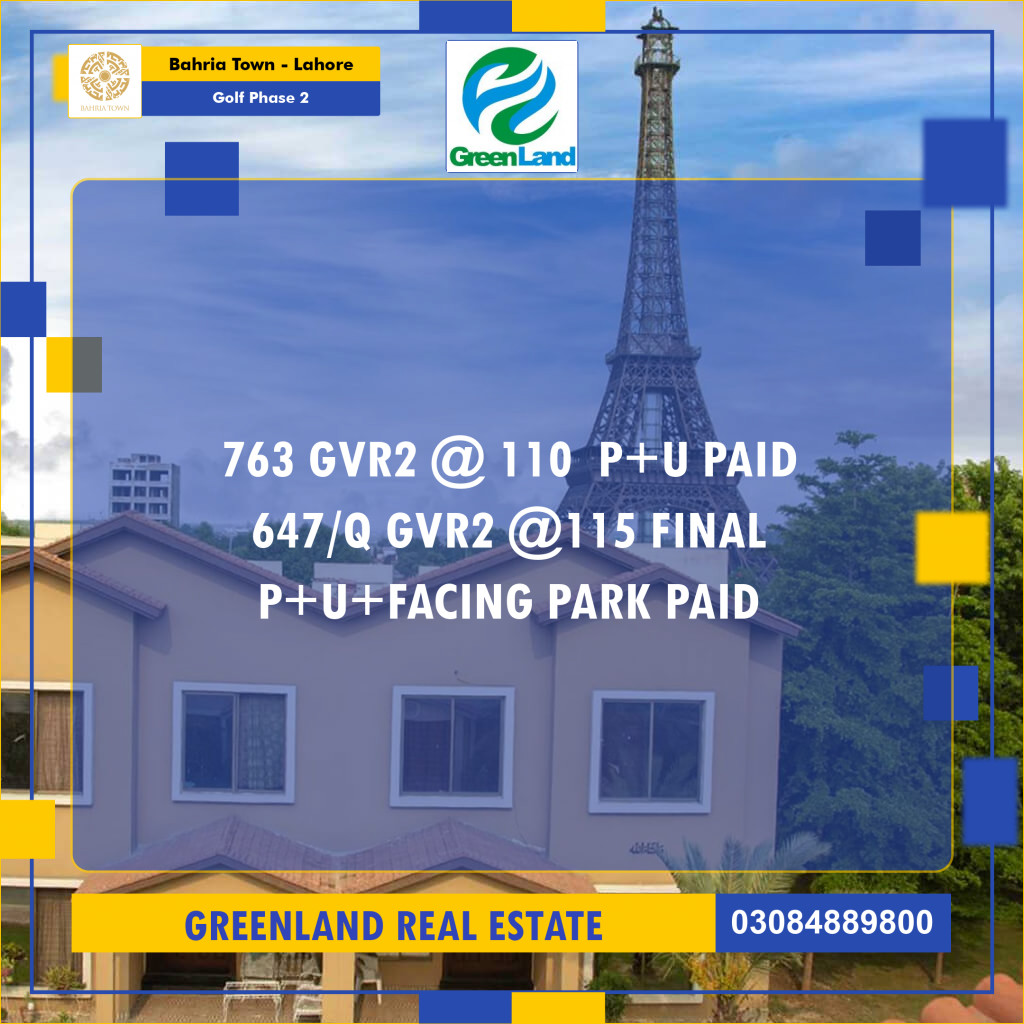 10 Marla Residential Plot for Sale in Golf Phase 2 -  Bahria Town, Lahore - (BP-355104)