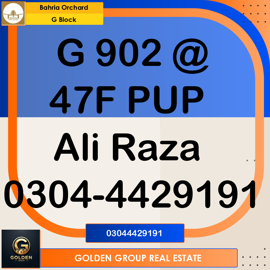 5 Marla Residential Plot for Sale in Phase 2 - G Block -  Bahria Orchard, Lahore - (BP-355136)