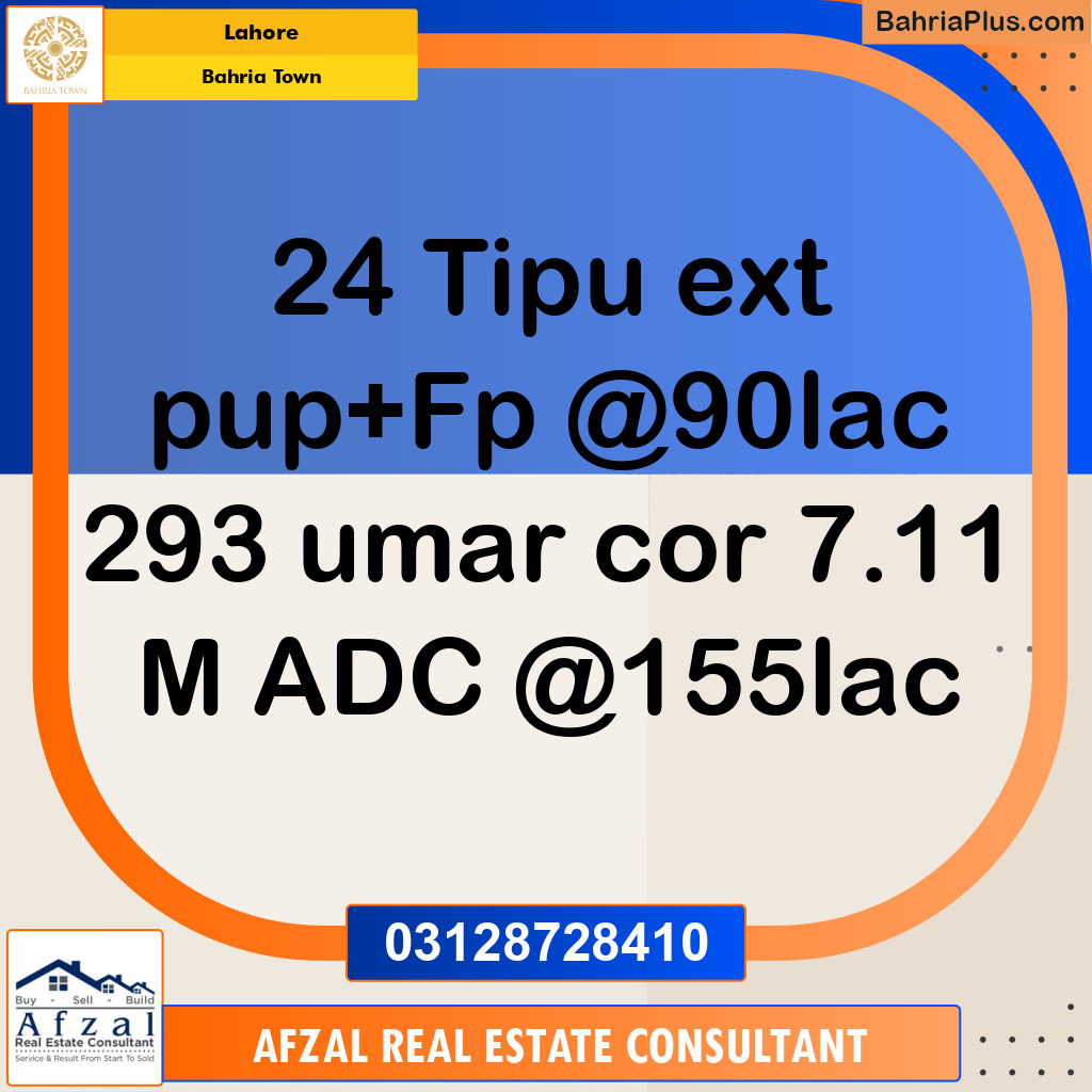 5 Marla Residential Plot for Sale in Bahria Town, Lahore - (BP-355152)