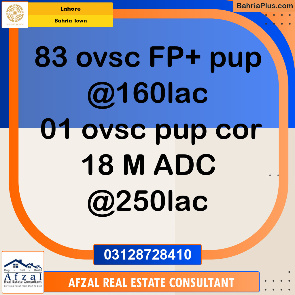 Residential Plot for Sale in Bahria Town, Lahore - (BP-355547)