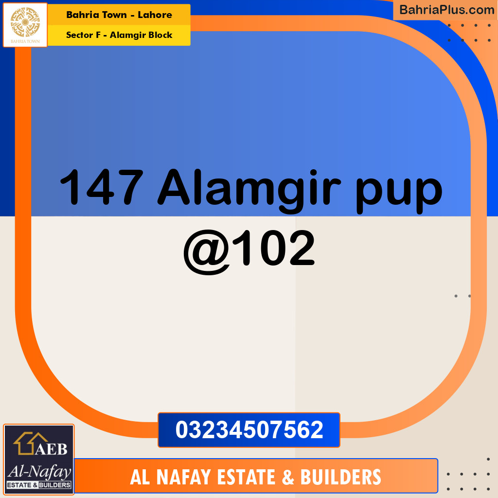 10 Marla Residential Plot for Sale in Sector F - Alamgir Block -  Bahria Town, Lahore - (BP-355559)