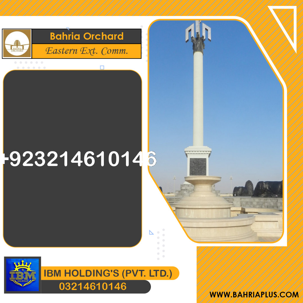 5 Marla Residential Plot for Sale in Phase 1 - Eastern Ext. Commercial -  Bahria Orchard, Lahore - (BP-355792)