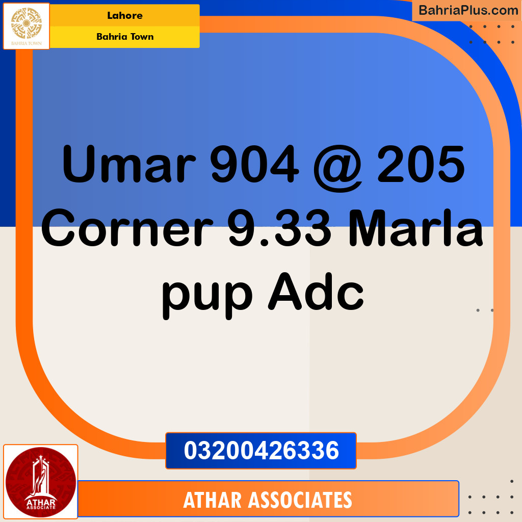 8 Marla Residential Plot for Sale in Bahria Town, Lahore - (BP-355911)