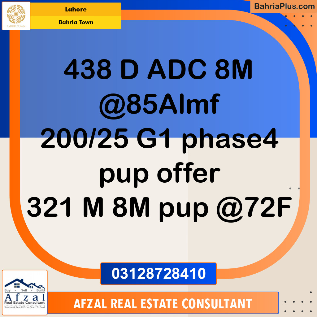 Residential Plot for Sale in Bahria Town, Lahore - (BP-356137)