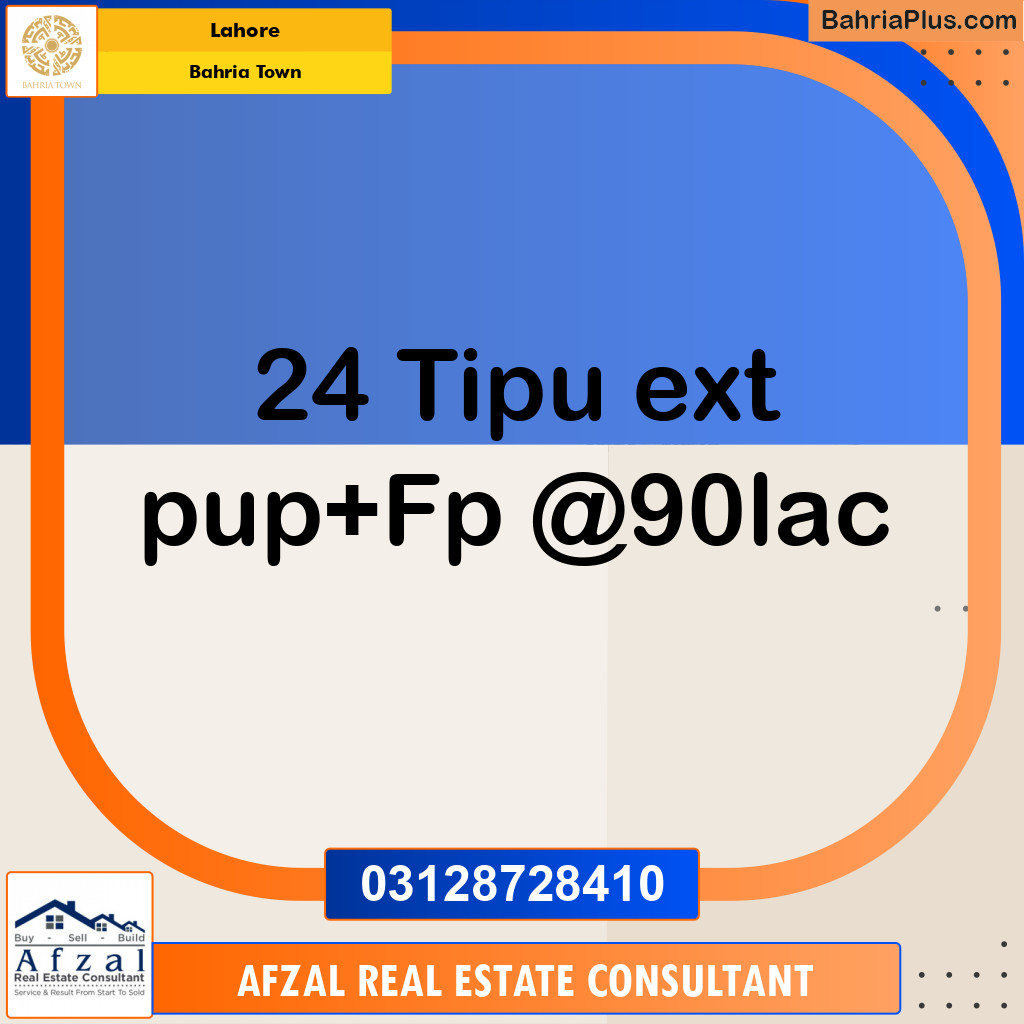 Residential Plot for Sale in Bahria Town, Lahore - (BP-356257)