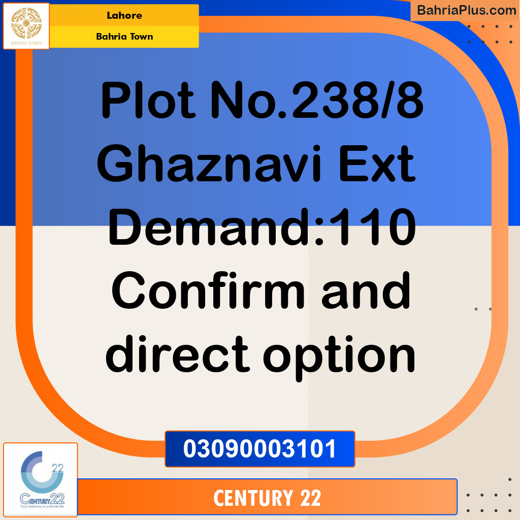5 Marla Residential Plot for Sale in Bahria Town, Lahore - (BP-356432)